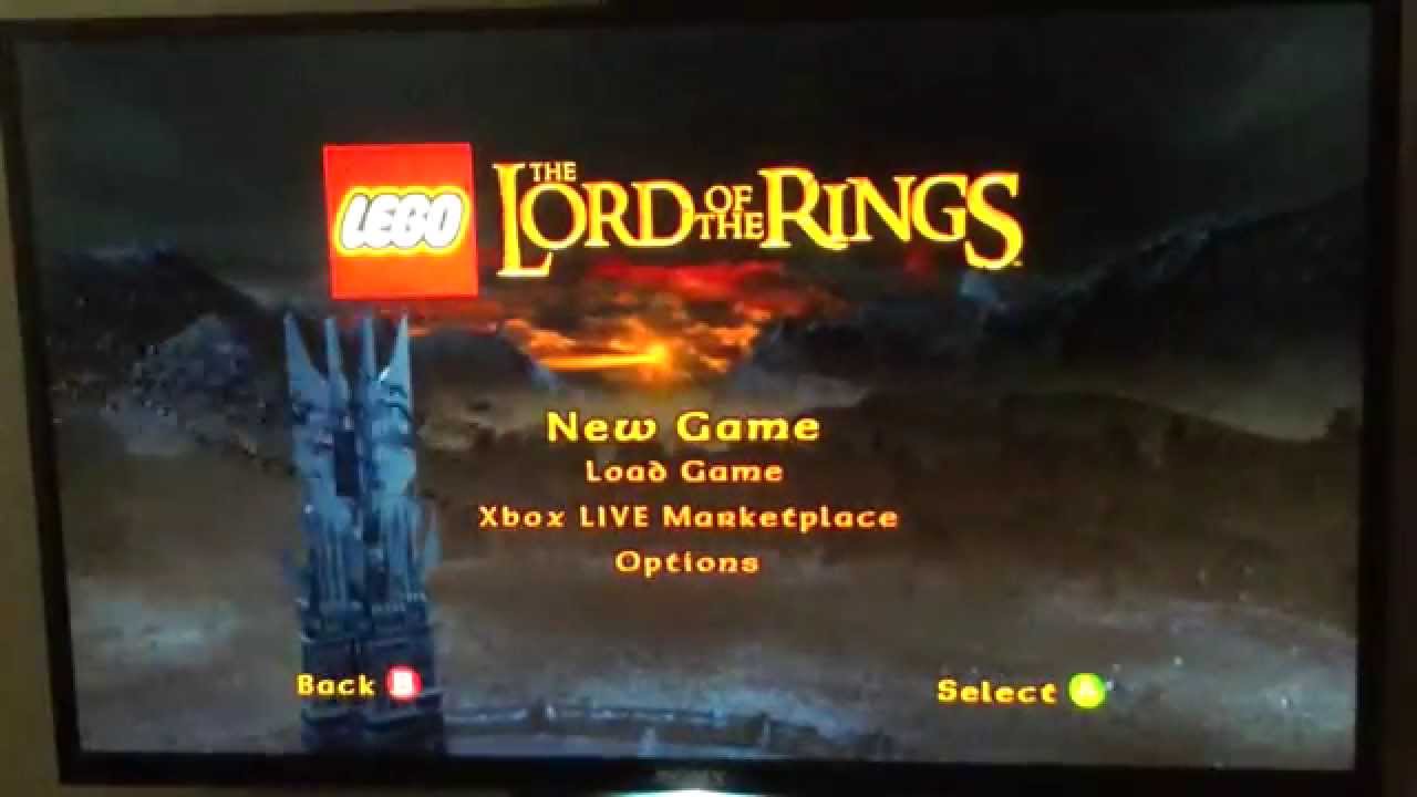 lego lord of the rings xbox 360